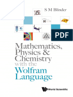 S. M. Blinder - Mathematics, Physics & Chemistry With The Wolfram Language-World Scientific (2022)