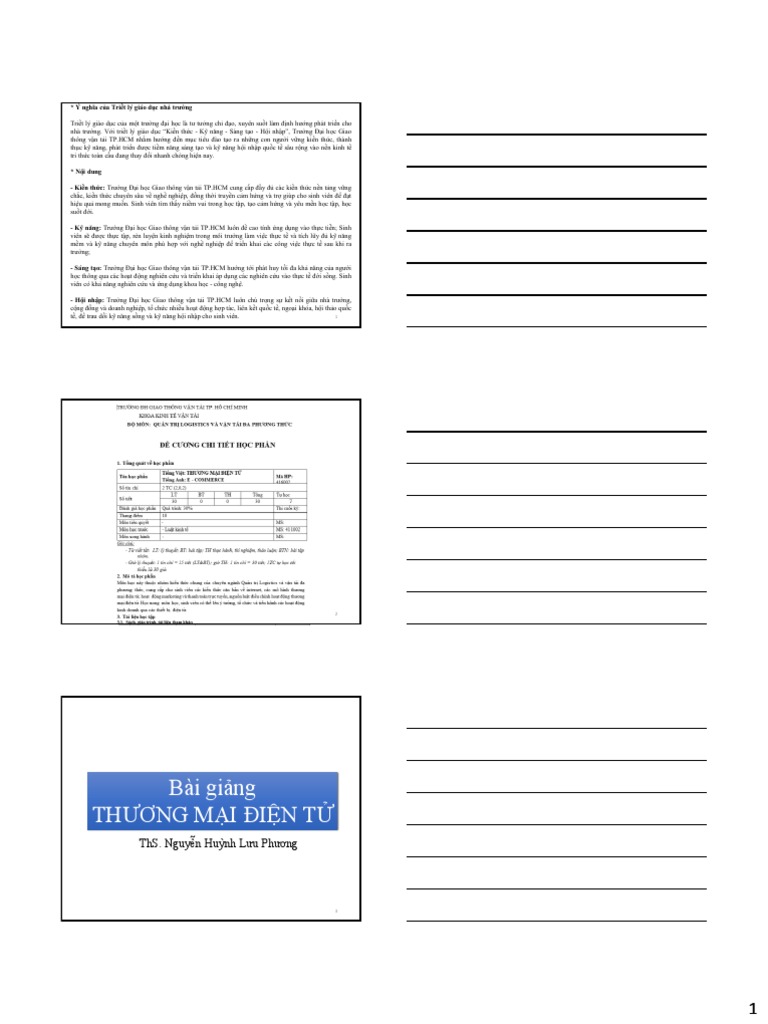 Bai Giang Thuong Mai Dien Tu Pdf