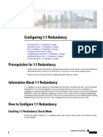 Configuring 1 - 1 Redundancy