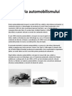 Istoria Automobilului