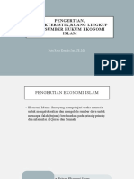 Pengertian, Karakteristik Dan Sumber Hukum Islam