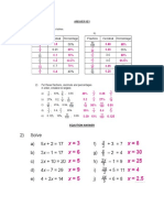 Yr8 Answer Key