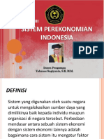Sistem Perekonomian Indonesia - Week Iii