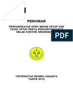 Buku 1 Pengangkatan Guru Besar