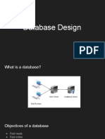 1 - Database Design