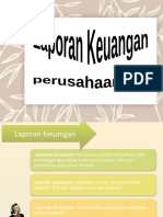 Laporan Keuangan Perusahaan Jasa