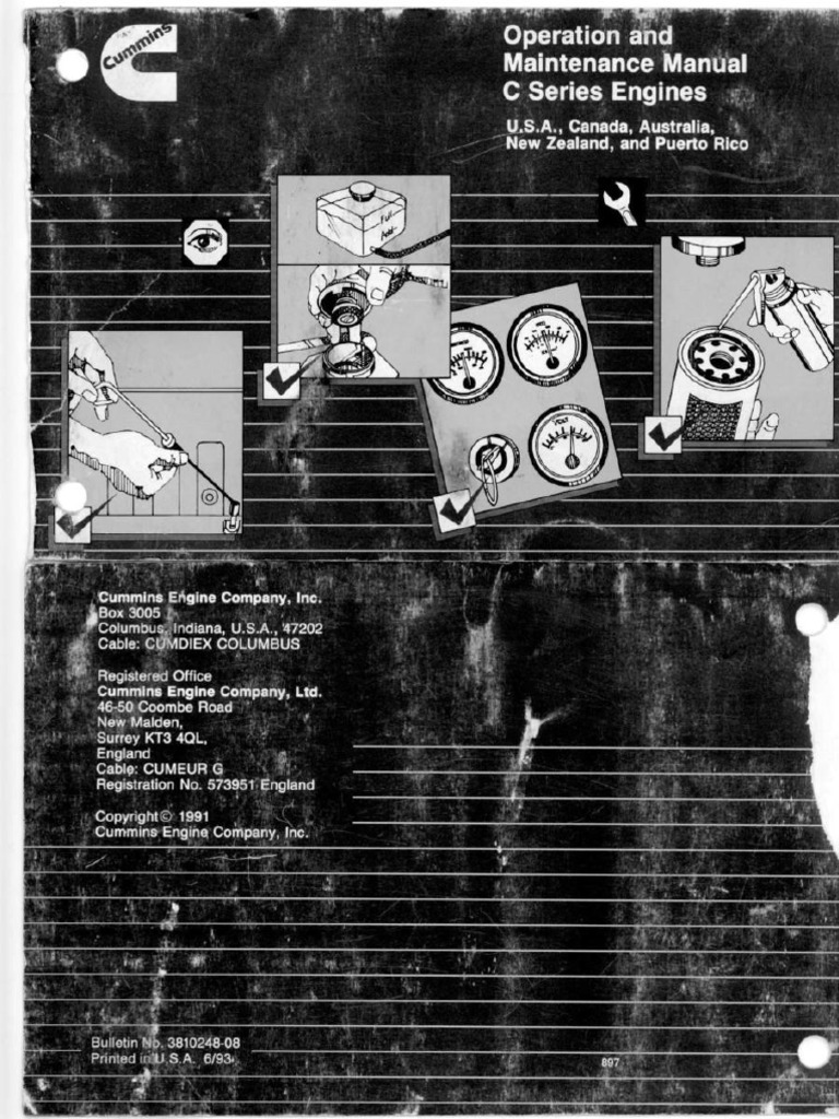 Cummins 6CTA 8.33 - Manual | PDF