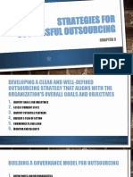 Chapter 5 Strategies For Successful Outsourcing