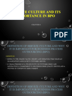 Chapter 6 Service Culture and Its Importance in BPO