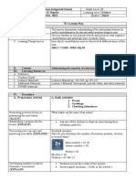 GRADE 8 Lesson Plan