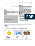 4° Básicos Guía N°1 Ingles