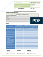 Formulario Autoavaliacao Fornecedor Alergenicos