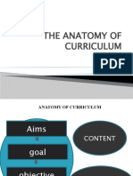 The Anatomy of Curriculum - Meeting 3