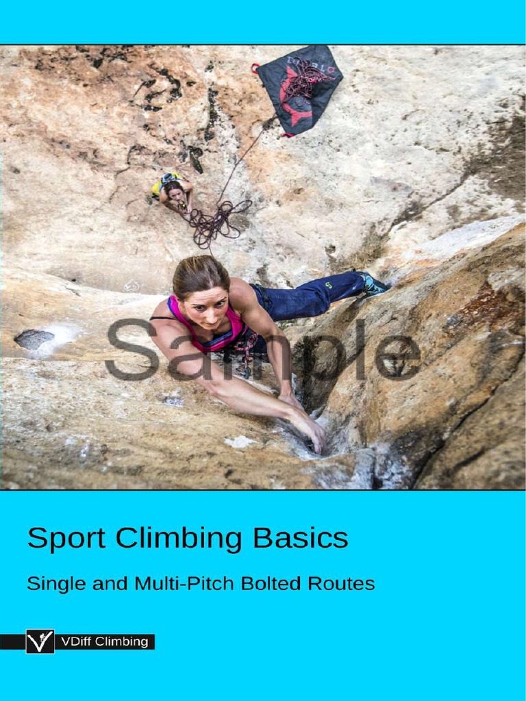 VDiff Sport Climbing Basics Sample PDF Rock Climbing Adventure Travel