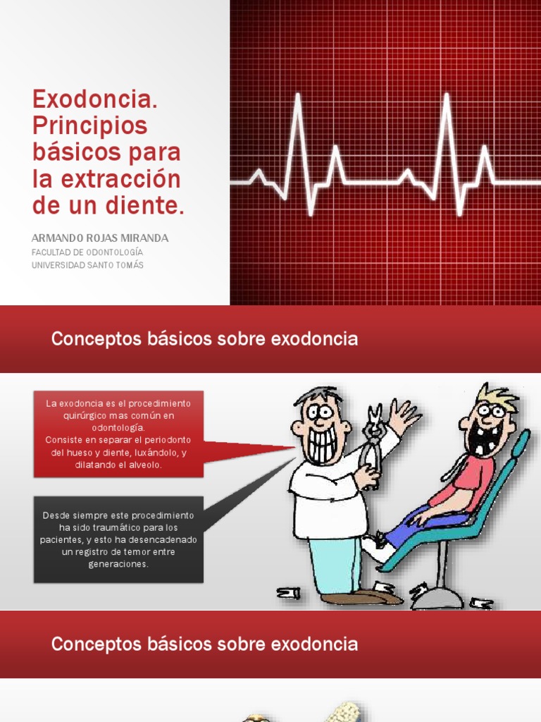 Principios de Exodoncia Dental | PDF | Odontología | Ramas de Odontología
