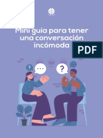 Descargable Mini Guia para Tener Una Conversacion Incomoda