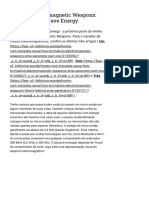 Fazendo Armas Eletromagnéticas - Energia de Microondas Direcionad