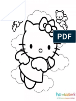 Coloriage Hello Kitty 24 PDF Gratuit A Imprimer