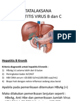 Tatalaksana Hepatitis Virus B Dan C