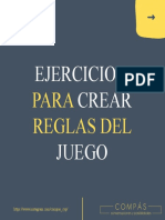 Ejercicios para Crear Reglas Del Juego