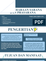 (Sarpras) Pemeliharaan Dan Perawatan Sarpras