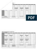 Cursos Pre Univer. - Horarios