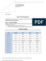 Topic 3 Time Management Online