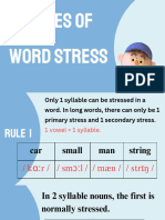 Unit 27 Intonation and Word Stress