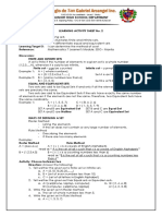 Mathematics 7 - LAS 2