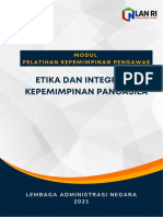 Etika Dan Integritas Kepemimpinan Pancasila (Terbaru)