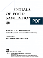 Essentials of Food Sanitation