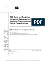 IEEE STD 1547.3 - 2007