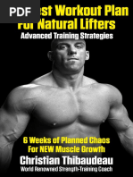 The Best Workout Plan For Natural Lifters