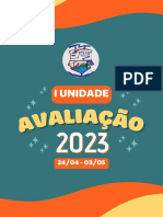 Cronograma Da Avaliação i Unidade