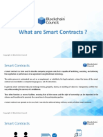 8.1 What Are Smart Contracts