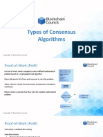 8.3 Types of Consensus Algorithms