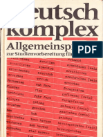 Deutsch Komplex - Allgemeinsprache