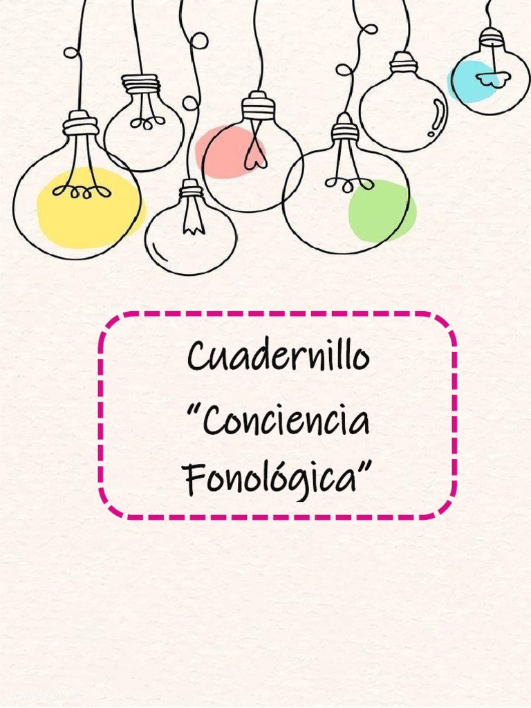 Cuadernillo Conciencia Fonologica | PDF