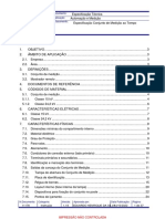 Especificação Conjunto de Medição Ao Tempo - 2