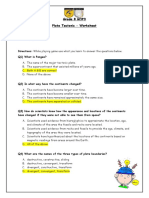 Plate Tectonics - Worksheet - 2021