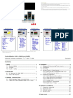 User Guide Standard Functionality - ControlMaster CM10 CM30 and CM50