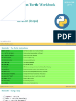 Python Turtle Lesson 3 - Workbook1