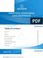 Proposal Kerjasama LKP Arkademi-Finance JRC