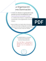 La Organización Como Instrumento de Dominación