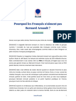 83 Pourquoi Les Français N'aiment Pas Bernard Arnault