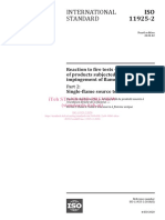 ISO-11925-2-2020 - Ensayos de Reacción Al Fuego - Inflamabilidad