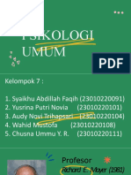 Psikologi Kelompok 7