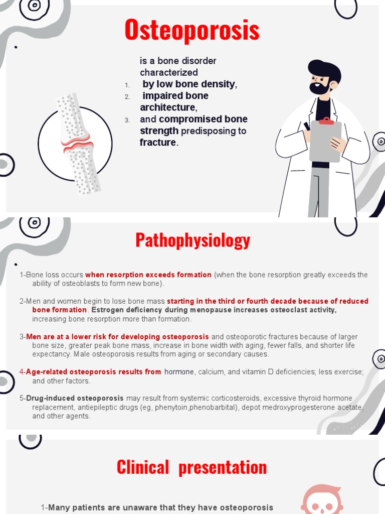 Understanding Osteoporosis and Treatment | PDF | Osteoporosis | Bone