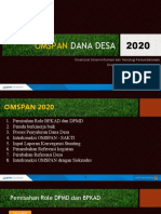 Omspan Dana Desa Ta 2020