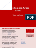 Ondados Rimas - Sonetos - Análise